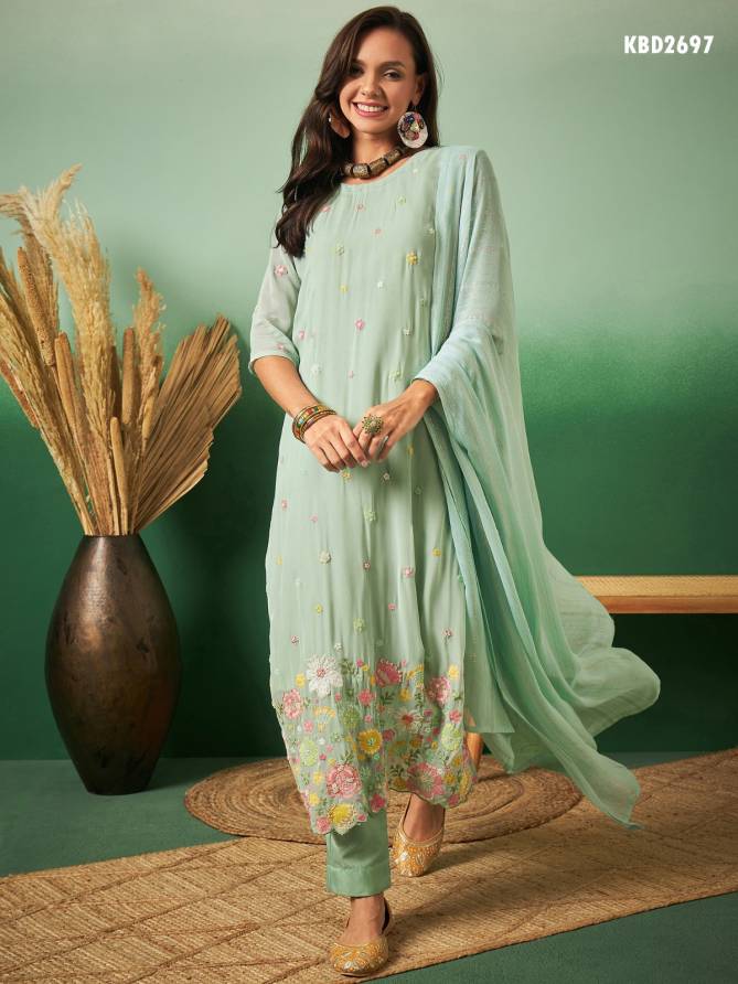 Hanika By Mohvogue Georgette Designer Salwar Suits Wholesale Shop In Surat